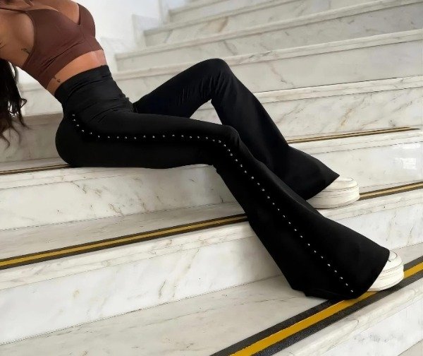 Producto - LINEA DULCEY Art 805 Oxford cintura alta con perlas