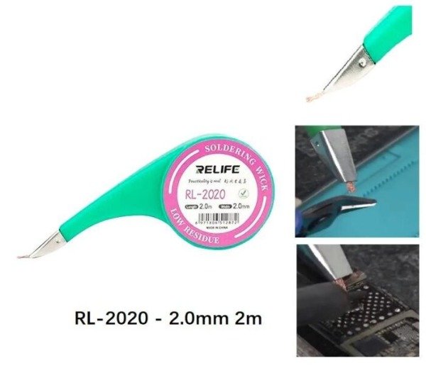 Producto - MALLA DESOLDANTE RELIFE  RL2020