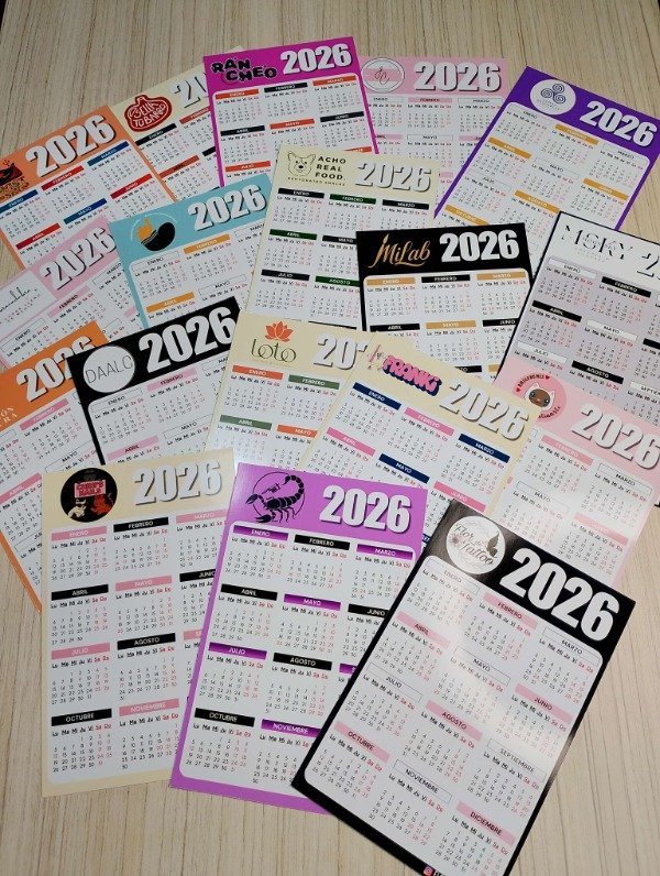 Producto - Calendario mediano