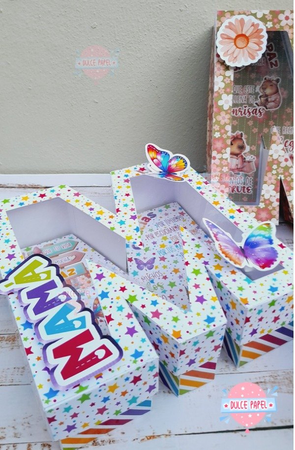 Producto - CAJA LETRA M - 9