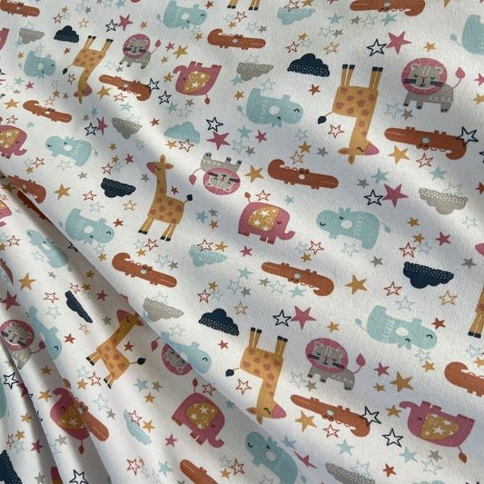 Producto - Interlock Animalitos y estrellas x kg