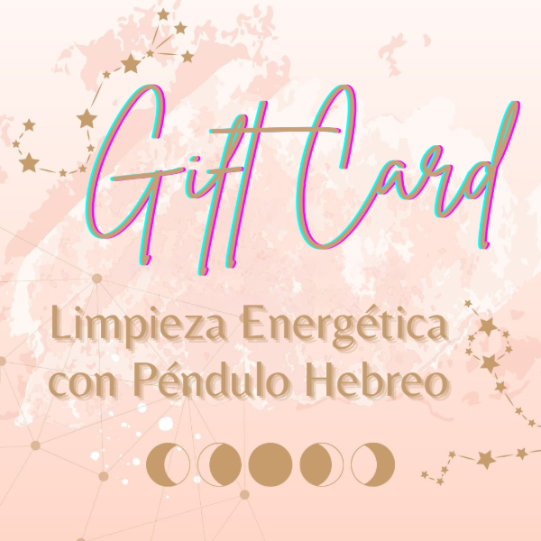 Producto - Gift Card Limpieza con Péndulo Hebreo