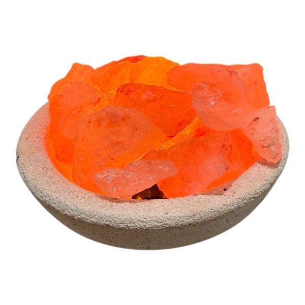 Producto - LAMPARA DE SAL MEDIANA RUSTICA - LAMP#122