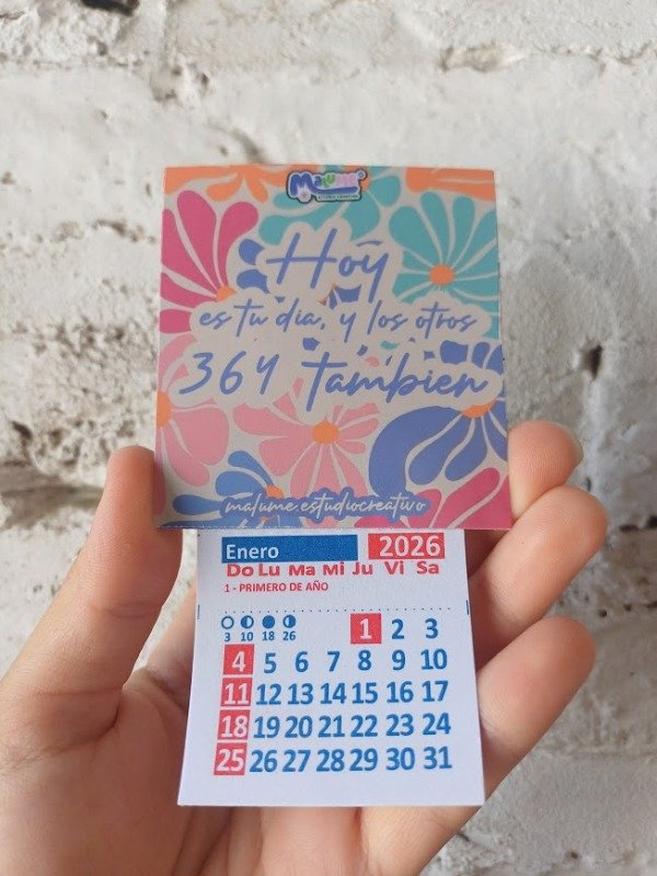 Producto - Calendarios Mignon Imantados x10