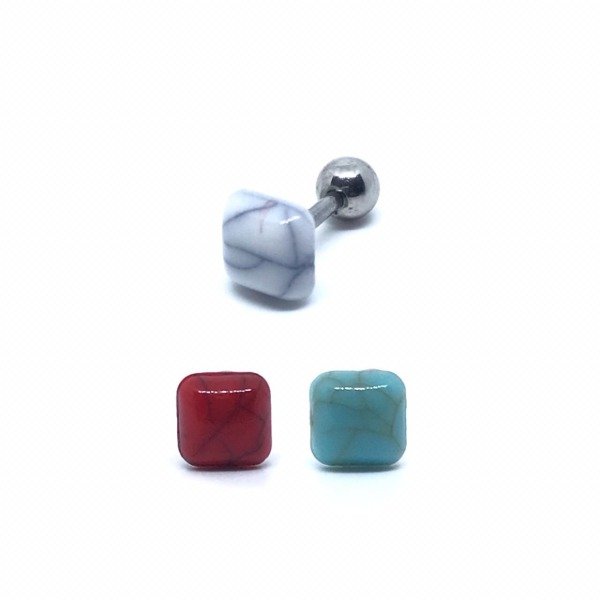 Producto - Barbell Cuadrado Mármol