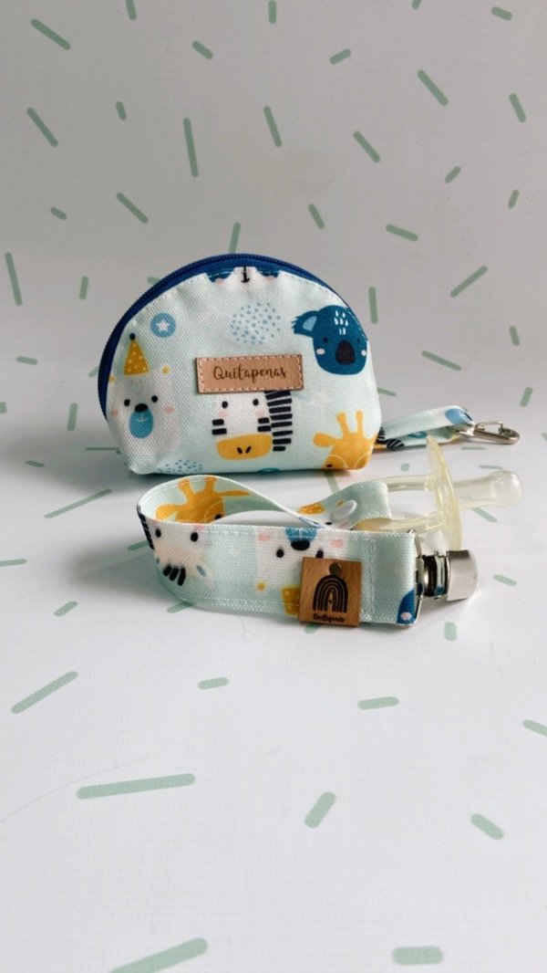 Producto - Guardachupete + Portachupete Estampa Selva