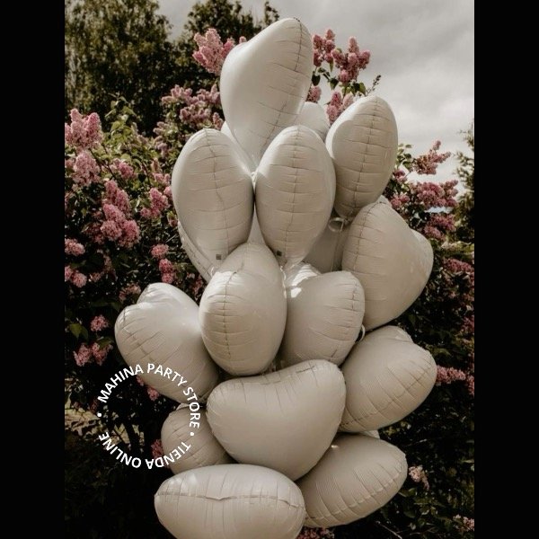 Producto - Globos corazón nude 18"