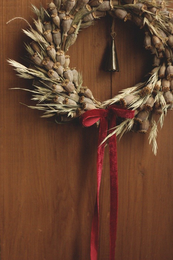Producto - Corona Navideña "Chesnut" - 8