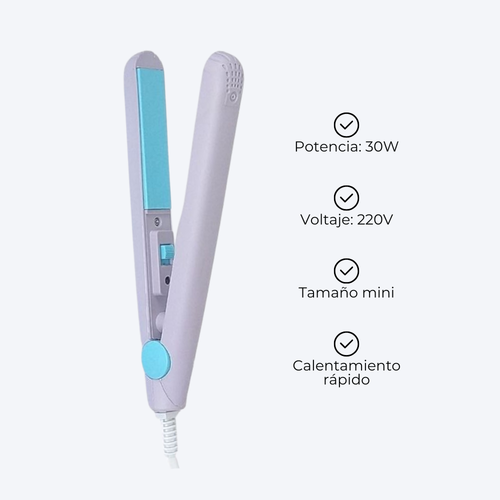 Producto - Mini planchita de pelo para viaje OSR-196