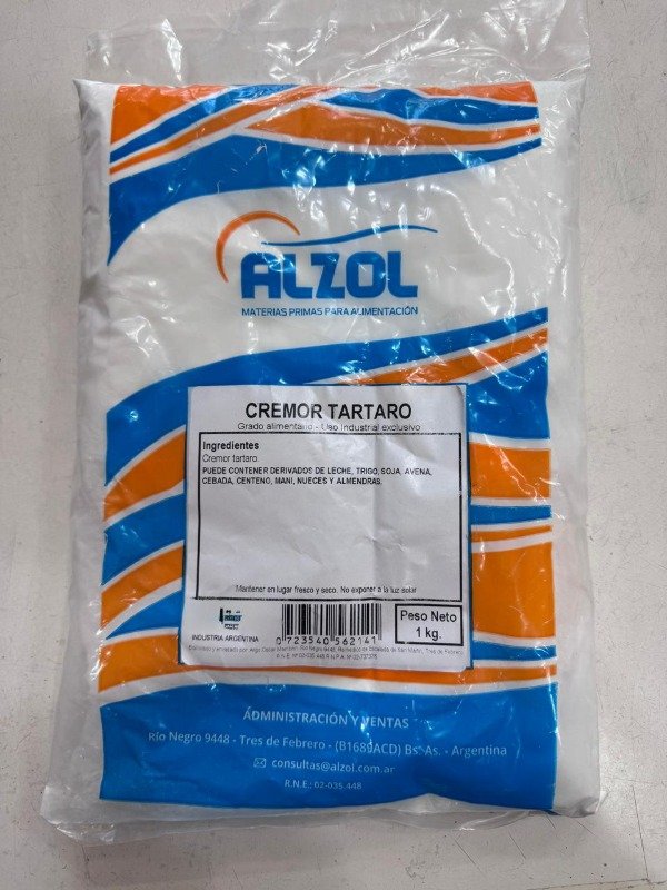 Producto - Cremor Tártaro en polvo x 1 Kg