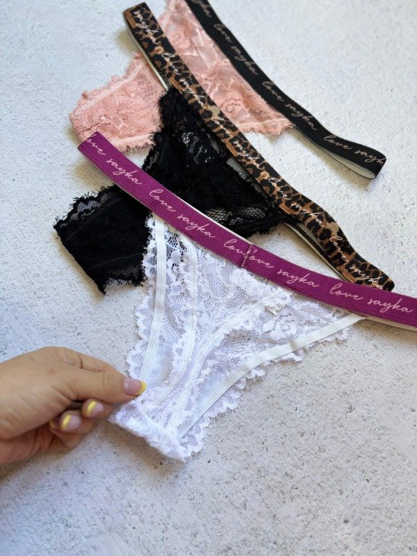 Producto - Less de encaje talle unico