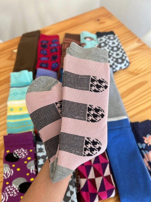 Producto - GRIS/ROSA ESTAMPA TERMICA