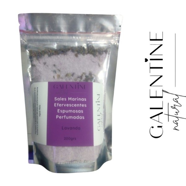 Producto - SALES DE BAÑO EFERVESCENCIA Y ESPUMA 200GRS LAVANDA