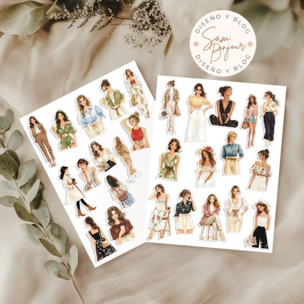 Producto - Stickers: Solo Chicas