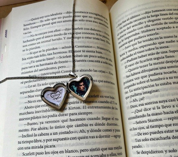 Producto - Relicario corazon (collar o llavero) SAN VALENTIN