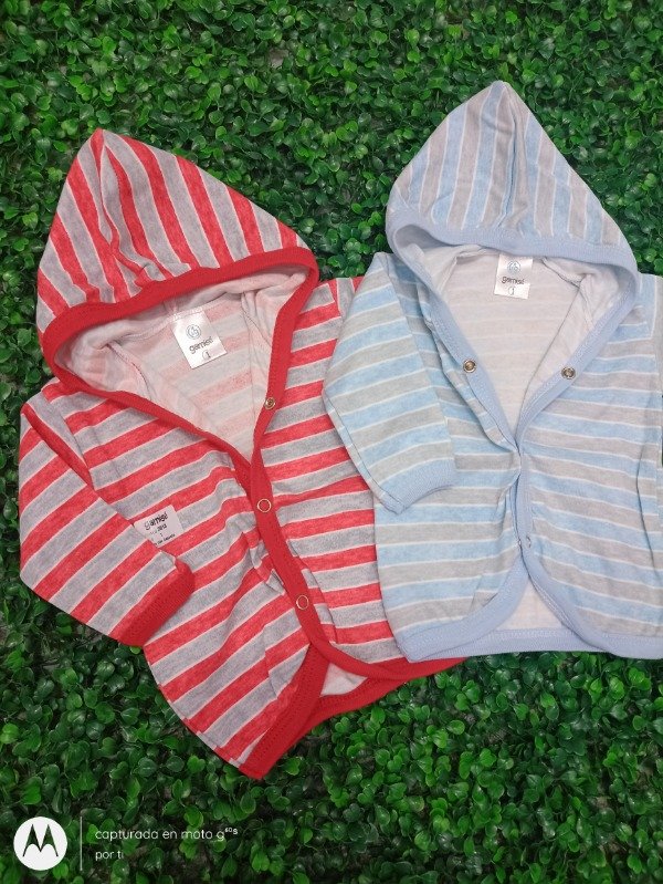 Producto - Campera algodón rayada TALLE 3