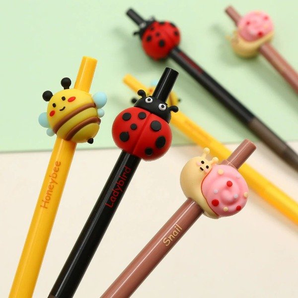 Producto - Lapicera Retráctil Bichitos Tinta Azul