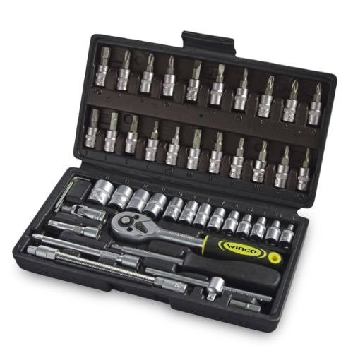 Producto - W9004 Set de Llaves Tubo 46 Piezas