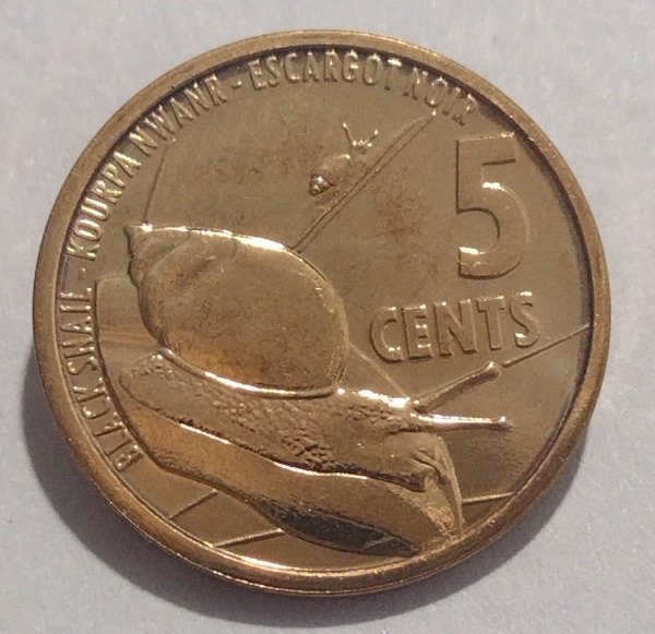 Producto - Seychelles 5 cents 2021 - 0