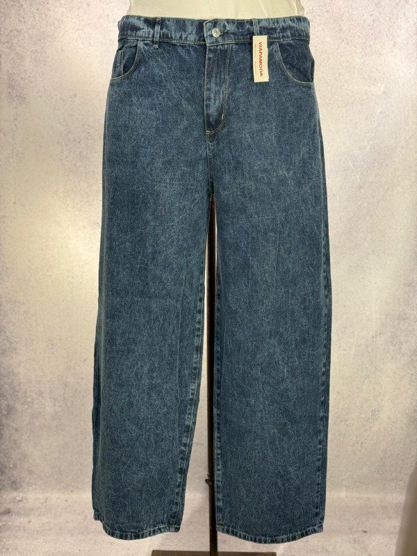 Producto - JEAN BAGGY RIGIDO AZUL NEVADO