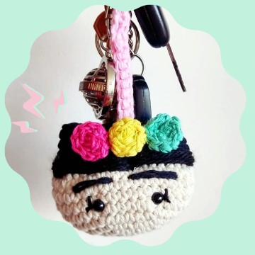 Producto - Patrón Llavero-sonajero Frida - 3