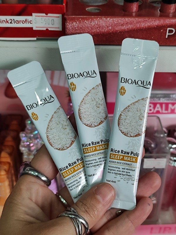 Producto - Mascarilla nocturna BIOAQUA arroz