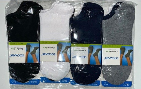 Producto - SOQUETES SOCMARK DE HOMBRE PACK X 12