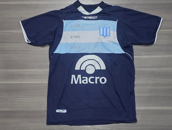 Producto - CAMISETA RACING AZUL RETRO TALLE M