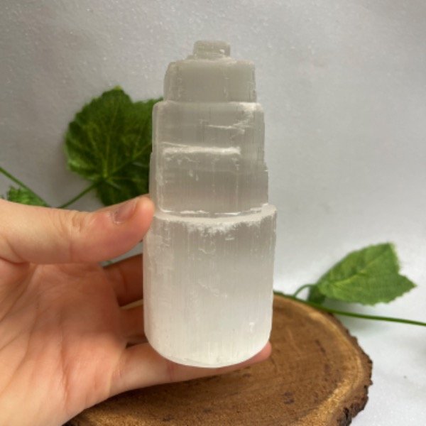 Producto - Torre de Selenita - 10cm