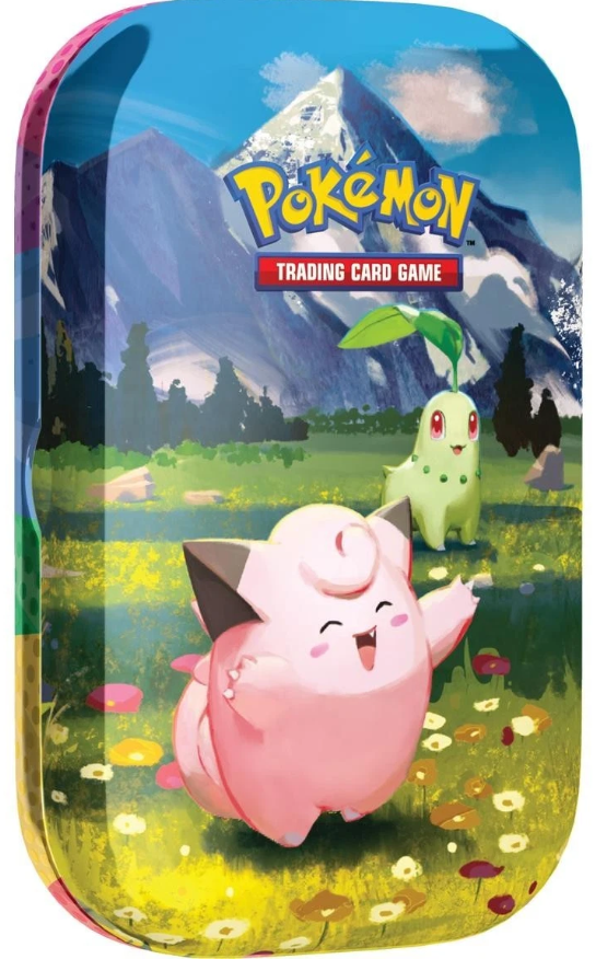 Producto - Ascended Heroes Mini Tin CLEFAIRY - 2 Boosters Packs INGLES SELLADO