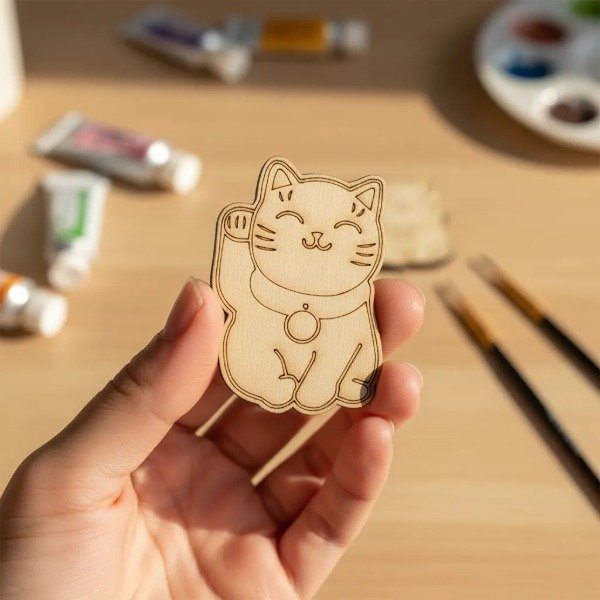 Producto - Gatito de la fortuna 6 cm x 30 unidades