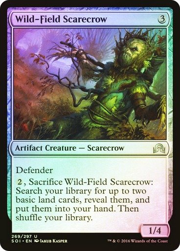 Producto - Wild-Field Scarecrow Foil  Shadows over Innistrad