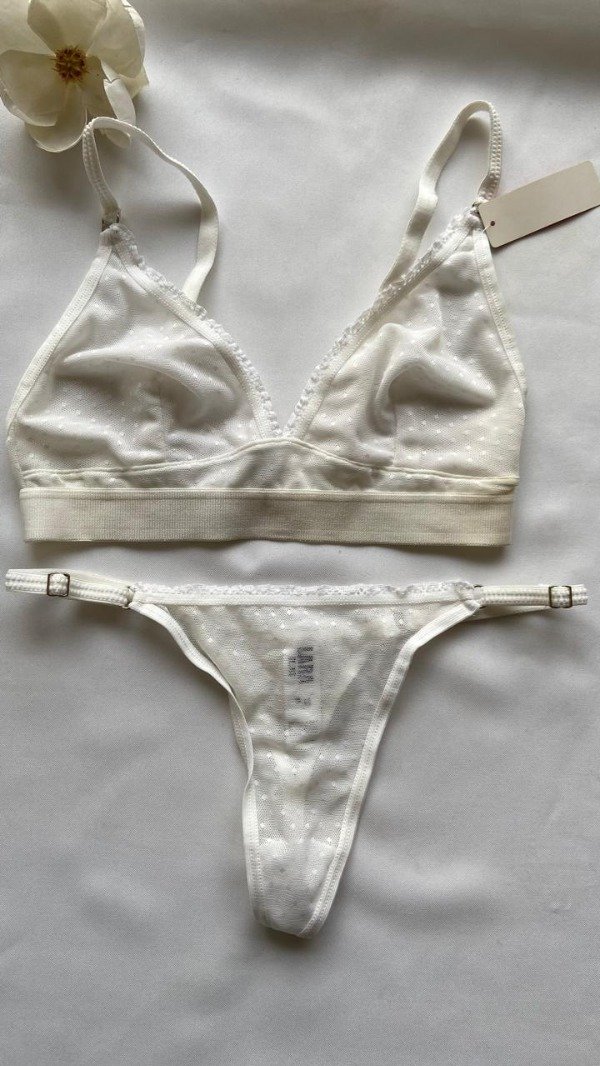 Producto - Art 4170. Conjunto de tul lycra puntillé