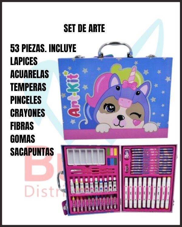 Producto - SET DE ARTE SIMONES 53 PCS SI447