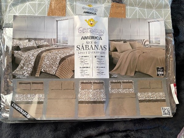 Producto - Sábanas GoldSun 2 en 1 FULL - 1
