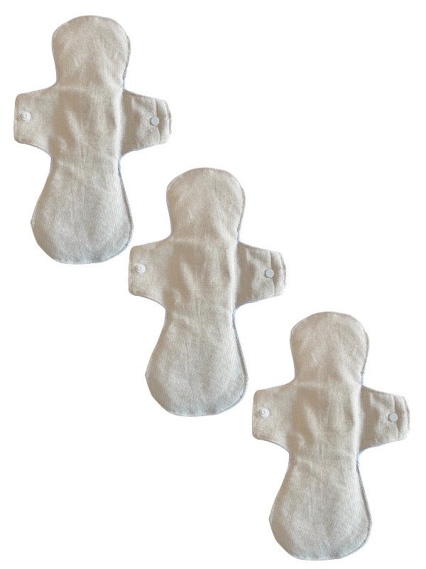 Producto - Pack de tres toallitas nocturnas - Natural