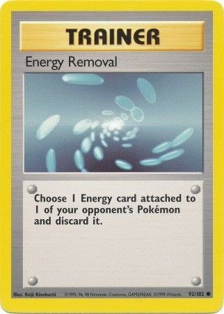 Producto - Energy Removal (92/102) [Base Set Unlimited]