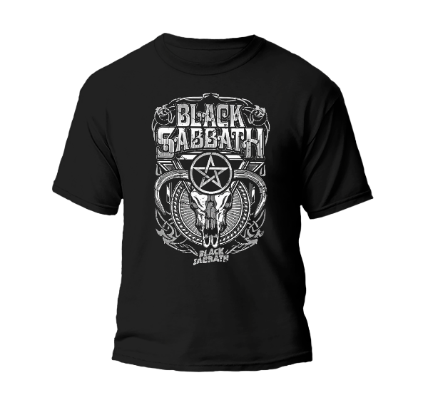 Producto - Remera Black Sabbath Banda - TALLE L