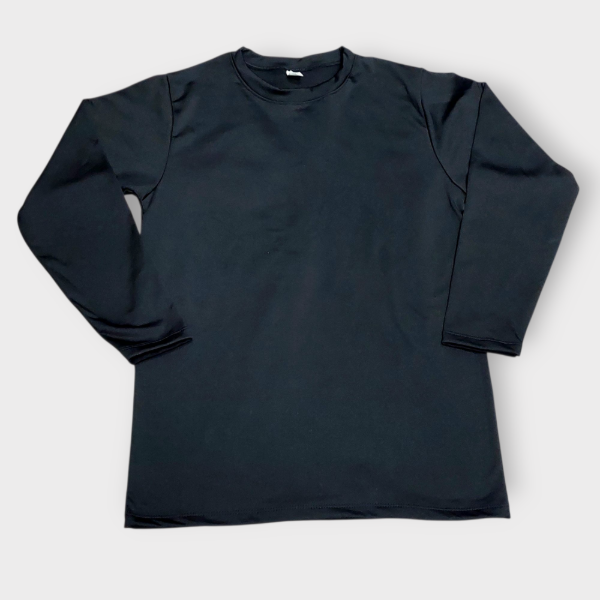 Producto - Camiseta termica de adulto negro T1 T2 T4