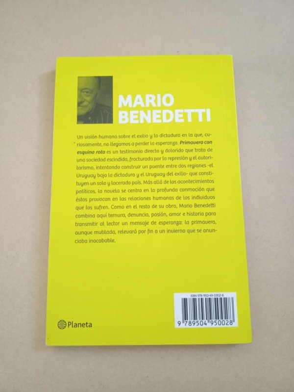 Producto - Primavera con esquina rota - Mario Benedetti - Planeta 2016 - 1