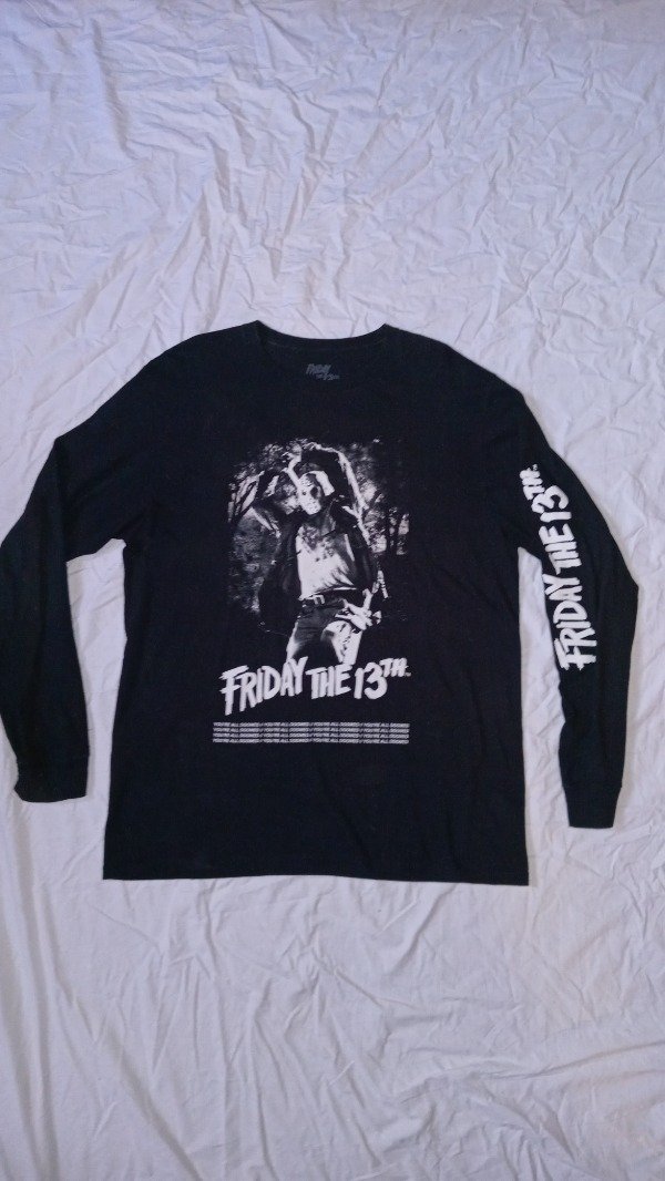 Producto - Friday 13th official merch long sleves tubular tee. - 0