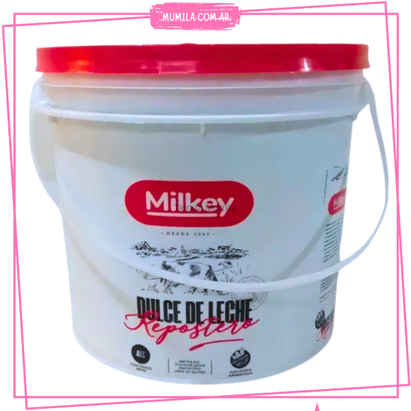 Producto - Dulce de leche Milkey Repostero 4Kg