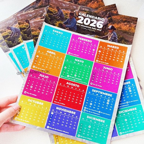 Producto - Calendarios 20x30