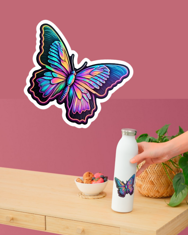 Producto - Mariposa multicolor