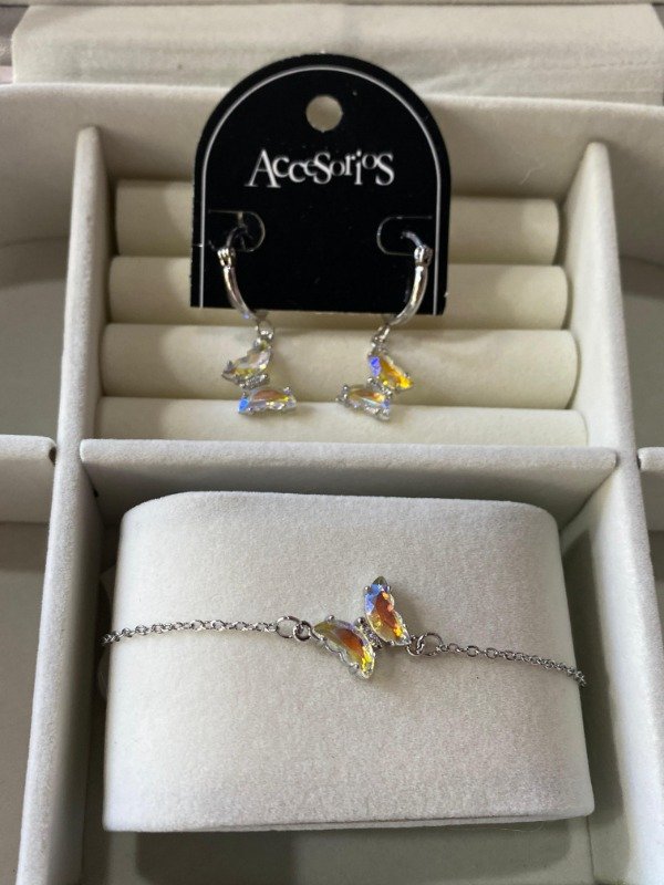 Producto - Pulsera butterfly tornasolada