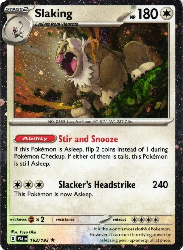 Producto - Slaking - 162/193 - Paldea Evolved - Holo Cosmos Promo