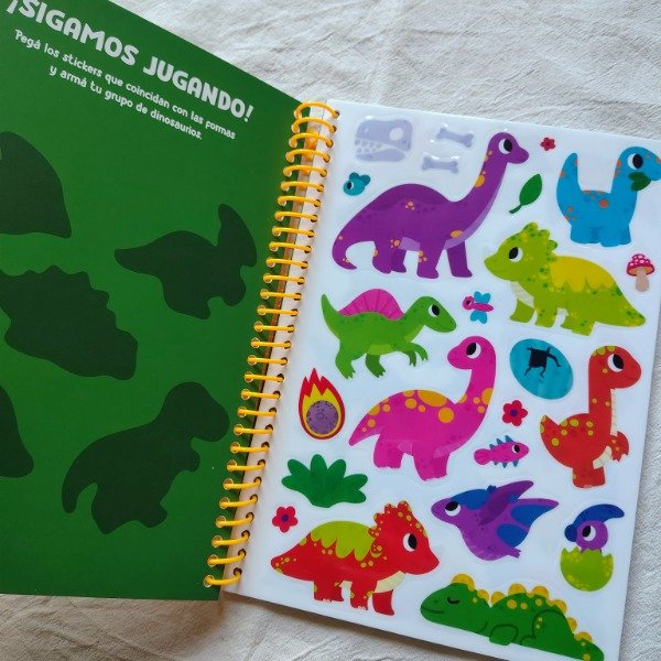 Producto - Stickers mágicos: dinosaurios - 1