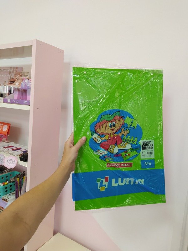 Producto - Repuesto x6 hojas de colores n6