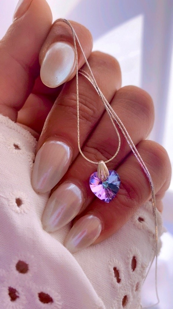 Producto - Collar swarovsky vitral light