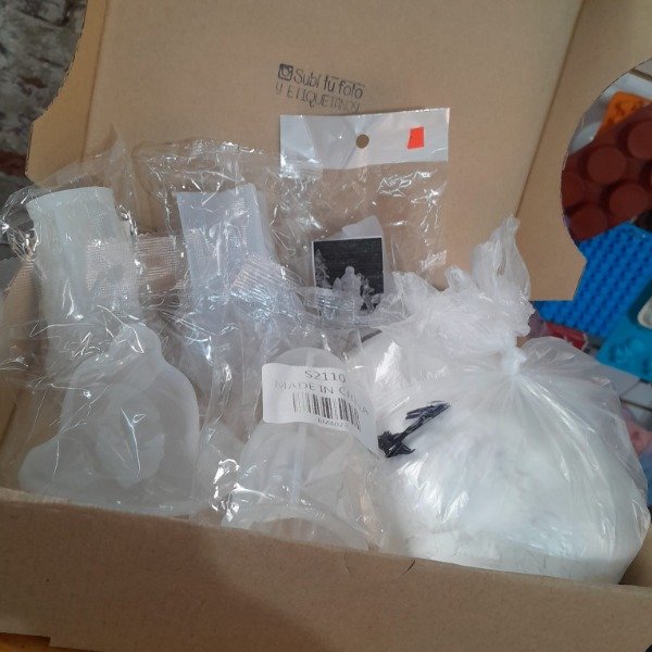 Producto - Kit navideño yeso ( 5 moldes + 1 kilo de yeso cerámico) - 0